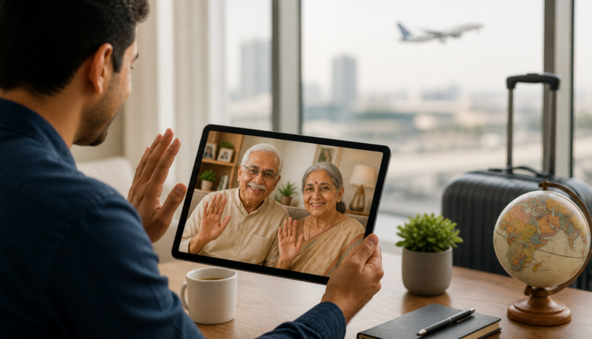 How to Take Care of Elderly Parents in India from Abroad